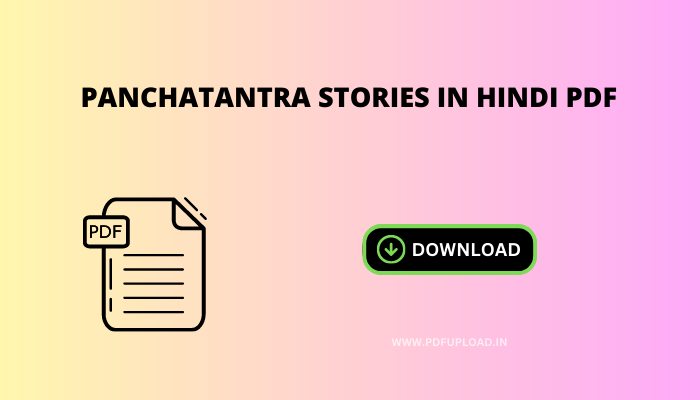 Panchatantra Stories In Hindi PDF Download
