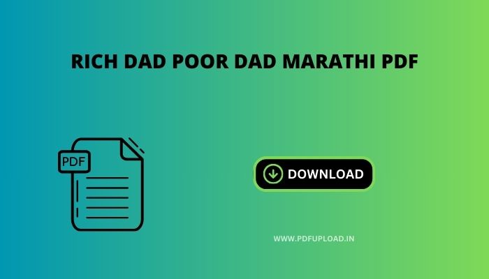 Rich Dad Poor Dad Marathi PDF Free Download