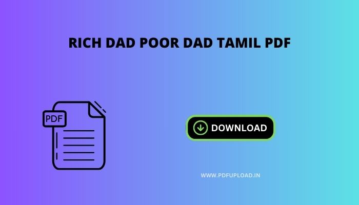 Rich Dad Poor Dad Tamil PDF Free Download