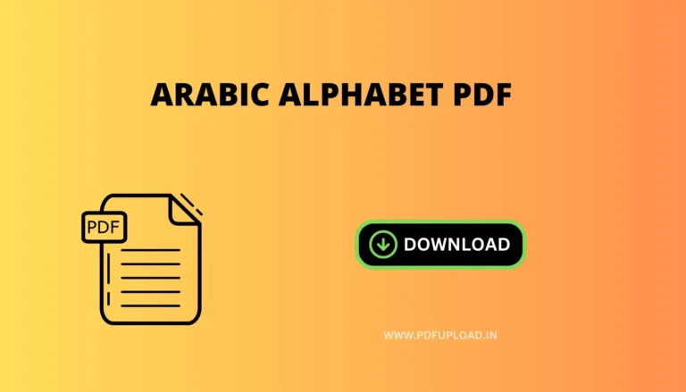 Arabic Alphabet Pdf Free Download